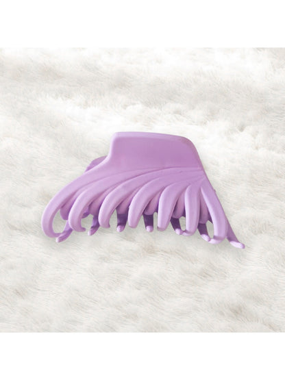 Beau - Plastic Arc Geometric Multi-Tooth Claw Clip