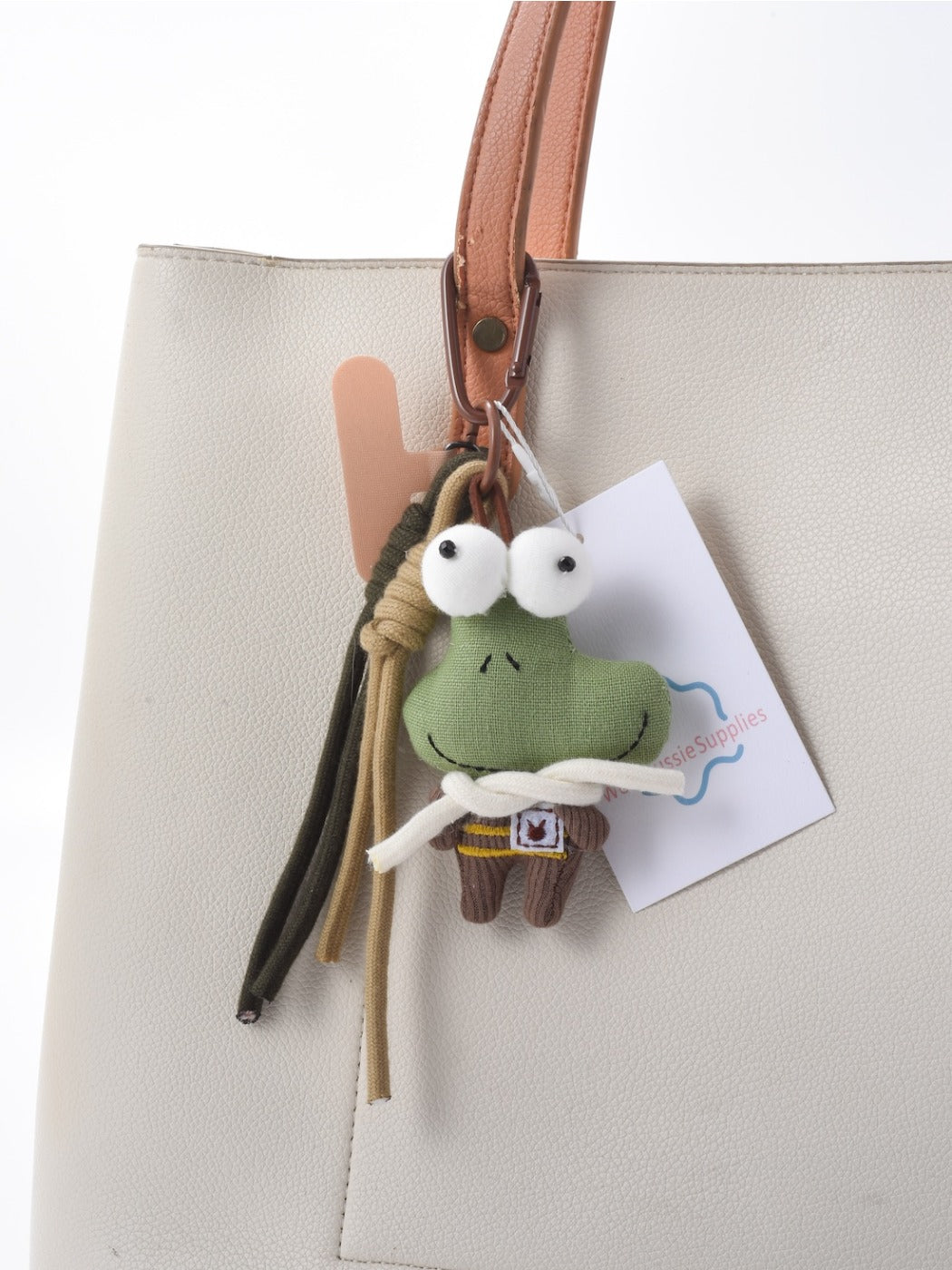 Keypus - Funny Green Dinosaur Keychain