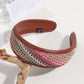 Gifty - Braided Woven Retro Style Wide Brim Headband
