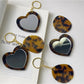Keypus - Heart Shaped Mirror Comb Keychain