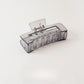 Beau - Transparent PC Geometric Style Claw Clip