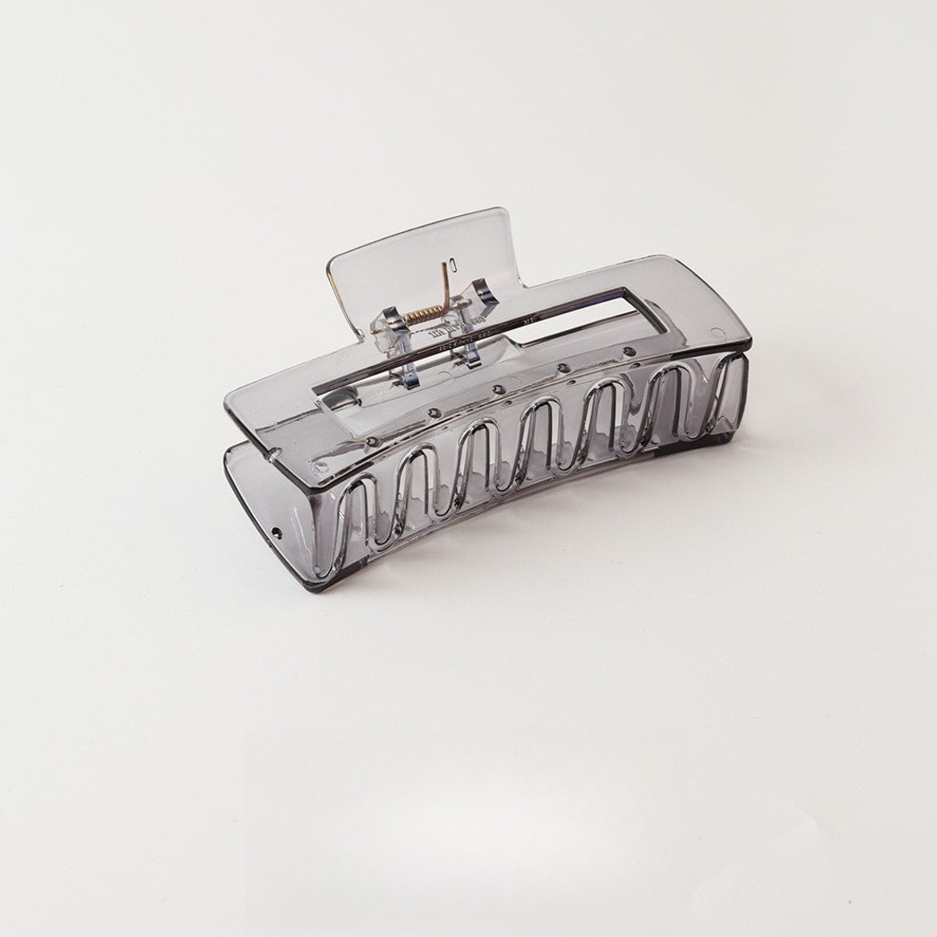 Beau - Transparent PC Geometric Style Claw Clip