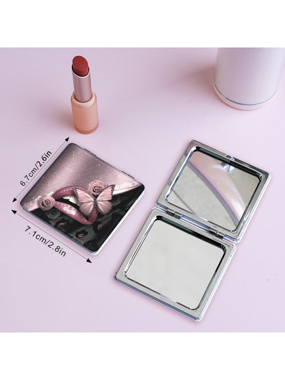 Mirroray - Y2K Style Folding Portable Makeup Mirror