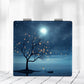 Mirroray - Cartoon Night Sky Portable Vanity Mirror