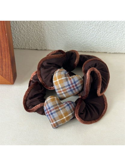 Gifty - Brown Heart Shaped Hair Tie