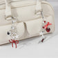 Keypus - Y2K Heart Bow Star Pendant Alloy Keychain