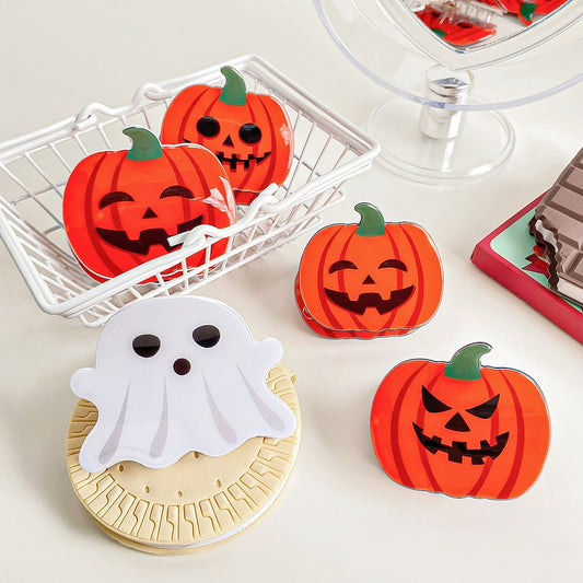 Beau - Playful Halloween Pumpkin Theme Claw Clip