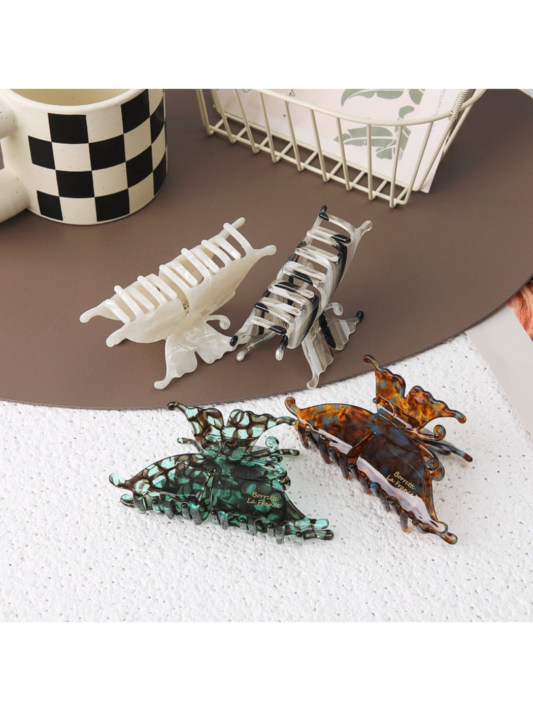 Beau - Butterfly Hair Claw Clip