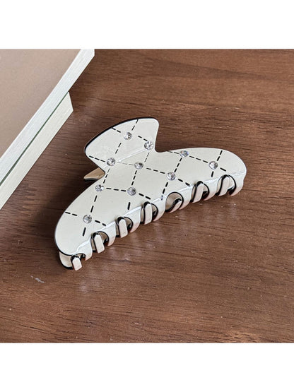 Beau - Fashionable Dotted Line Hair Claw Clip