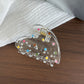 Beau - Transparent Polka Dot Plastic Claw Clip