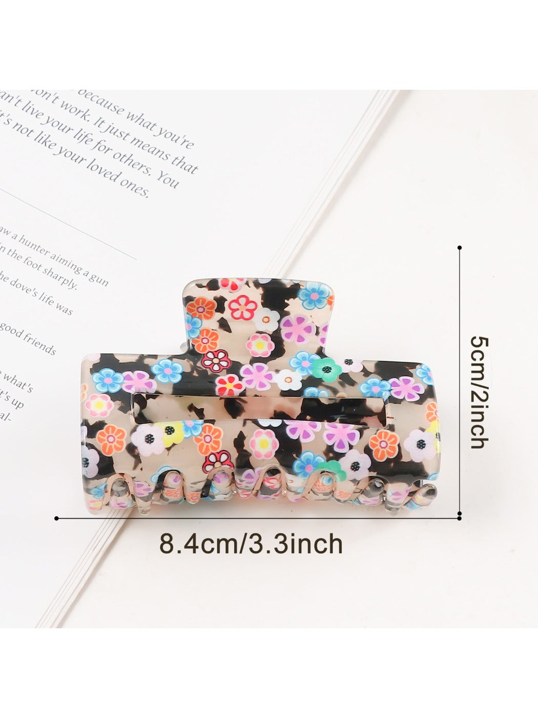 Beau - Ditsy Floral Claw Clip