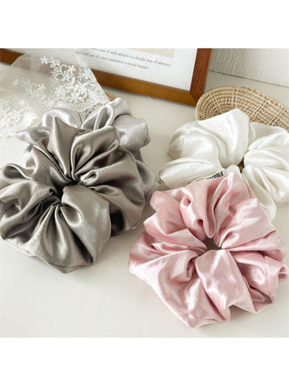 Gifty - Elegant Colorful Satin Hair Scrunchie