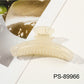 Beau - Straight-Shaped Jelly-Colored Hair Clip