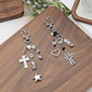 Keypus - Vintage Y2K Cross Charm Keychain
