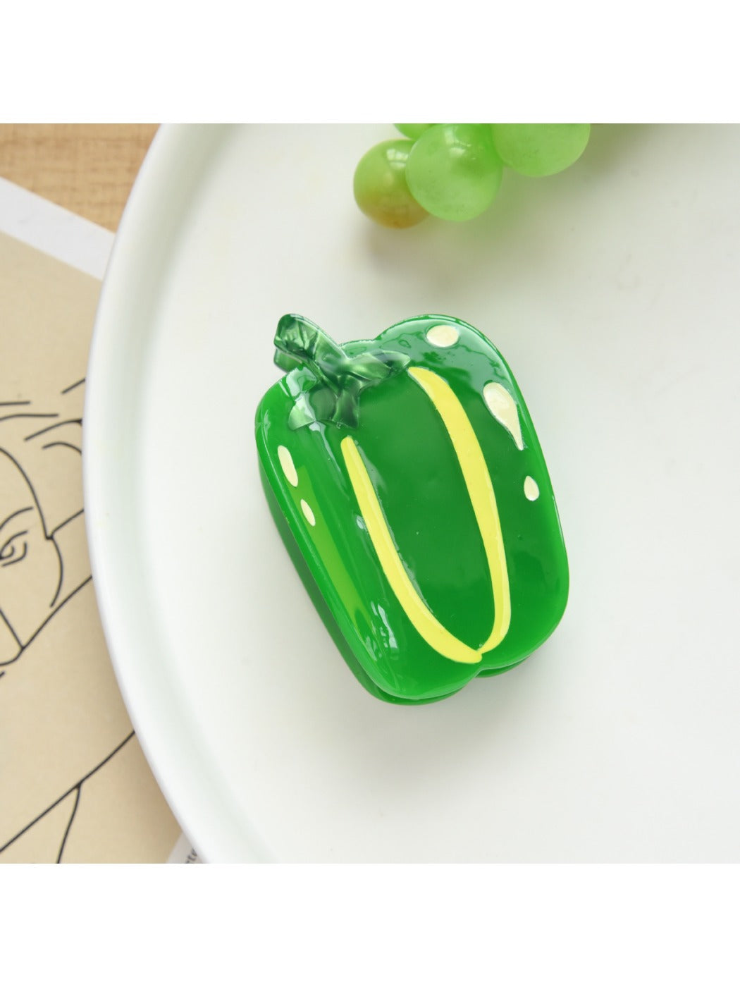 Beau - Fruit Vegetable Acetate Hair Claw Clip