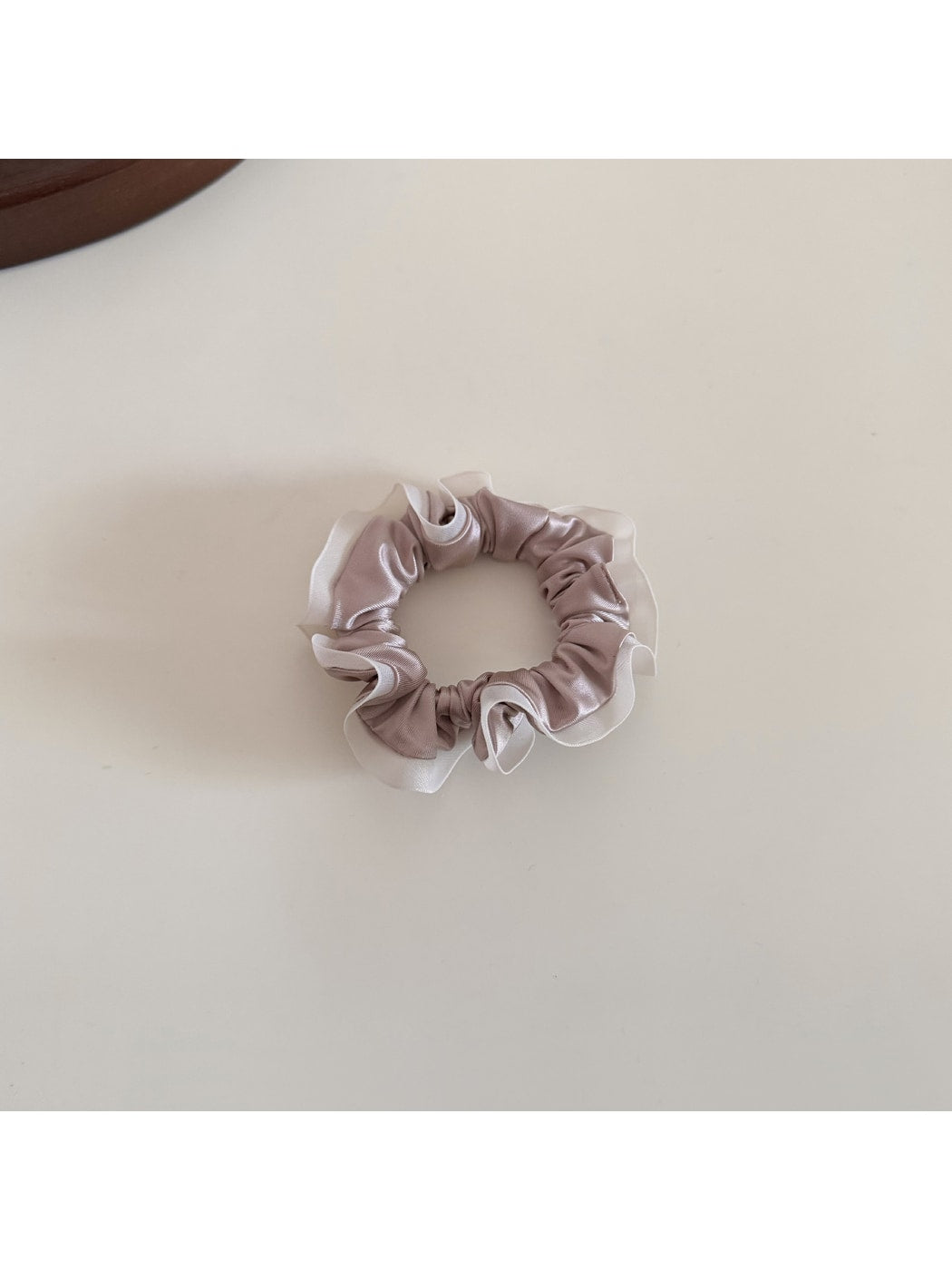 Gifty - Simple Ruffle Edge Polyester Scrunchie