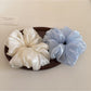 Gifty - Polyester Ruffled Sheer Look Scrunchie