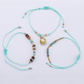 Lovra - Bohemian Beaded Alloy String Bracelet