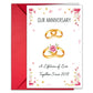 Carduria - Anniversary Thank You Greeting Card
