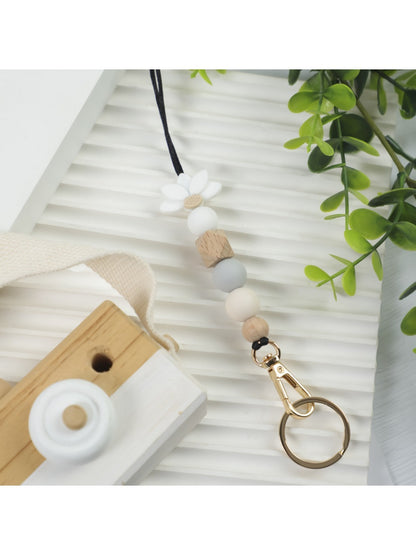 Keypus - Beautiful Lotus Pattern Silicone Keychain