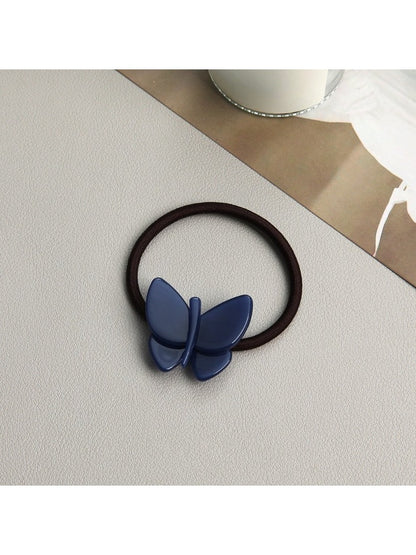 Gifty - Solid Colored Butterfly Hair Tie