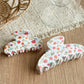 Beau - Fresh Sweet Floral Print Claw Clip