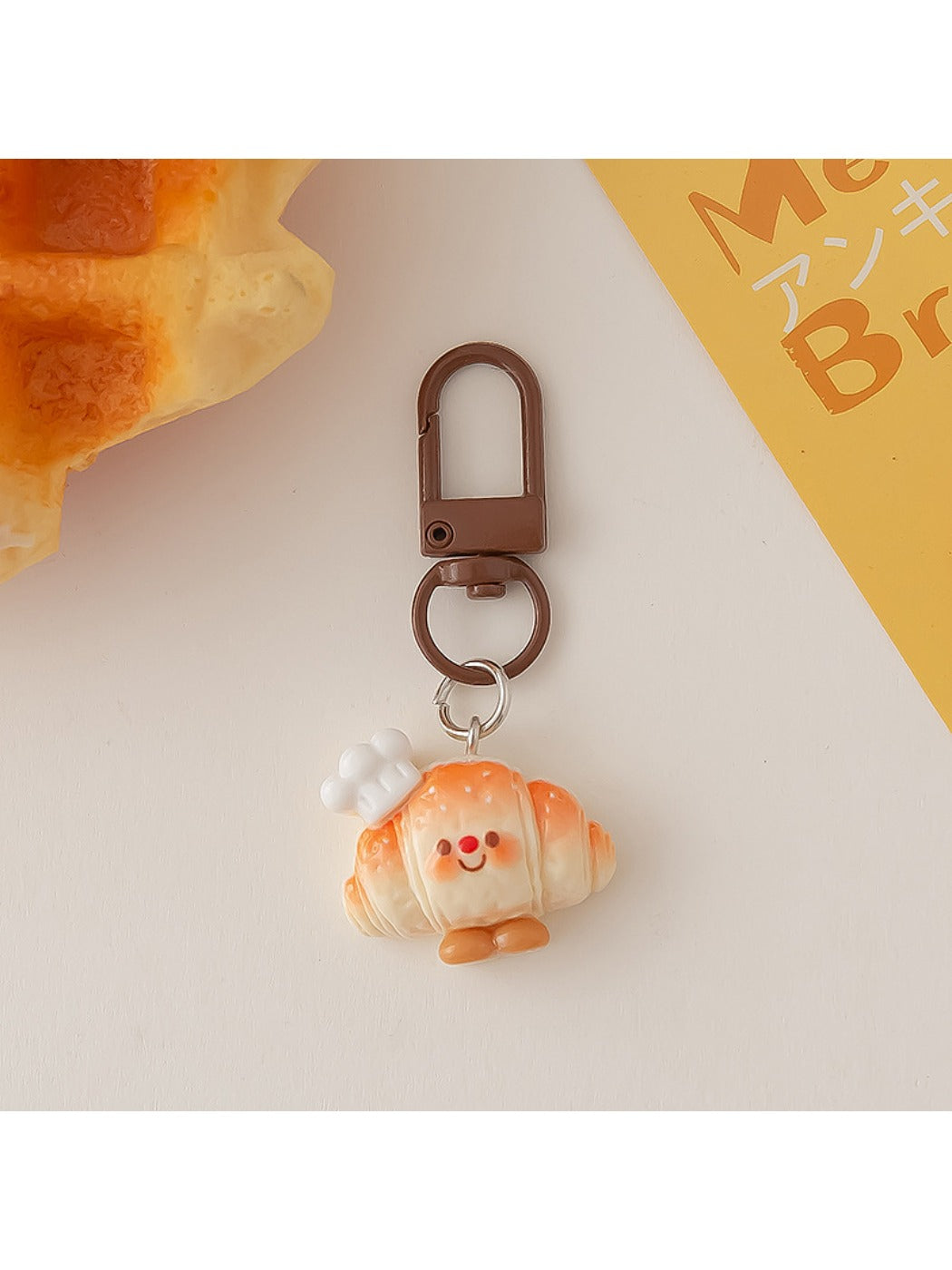 Keypus - Cute Cartoon Bread Shaped Keychain