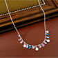 Nozari - Round Bead Synthetic Zirconia Accent Alloy Necklace