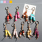 Keypus - Elongated Vintage Bead Keychain