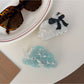 Beau stylish swan shaped hair clip on white background showing full design