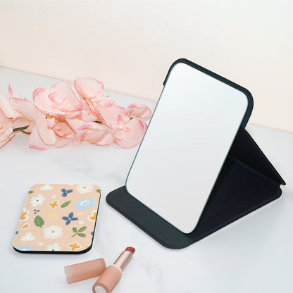 Mirroray - Double Sided Print Folding Tabletop Vanity Mirror