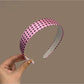 Gifty - Wide Edge Polka Dot Patterned Women's Headband