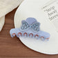 Beau - Butterfly Shaped Semi Circular Claw Clip