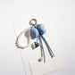 Keypus - Charming Bow Shaped Beaded Keychain
