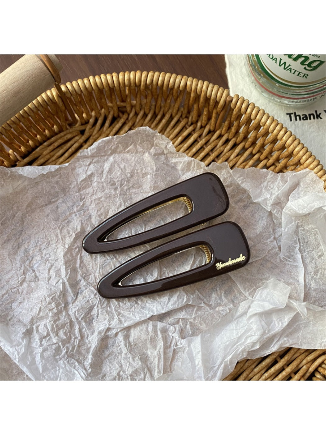 Beau - Vintage Openwork Triangle Hair Clip