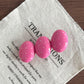 Beau - Sweet Oval Shaped Polka Dot Hair Clip