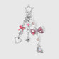 Keypus - Y2K Sweet Bow and Heart Keychain