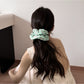 Gifty - Sweet Floral Pattern Polyester Hair Tie Scrunchie