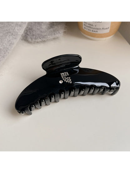 Beau - Creamy Dot Rhinestone Hair Clip