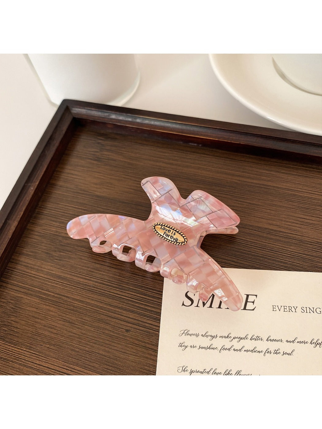 Beau - Sweet Plaid Claw Clip