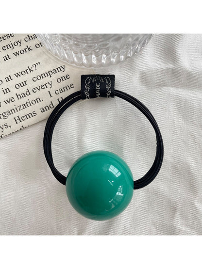 Gifty - Minimalist Solid Color Sphere Hair Tie