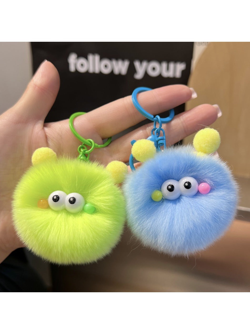Keypus - Cute Small Furball Keychain