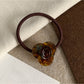 Gifty - Rose Pattern Acetate Hair Tie