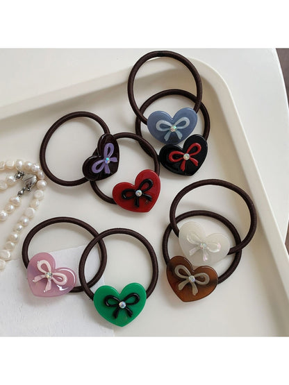 Gifty - Bow Letter Hair Tie