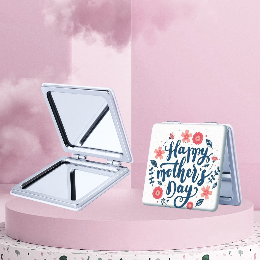 Mirroray - Mother's Day Print Portable Compact Mirror