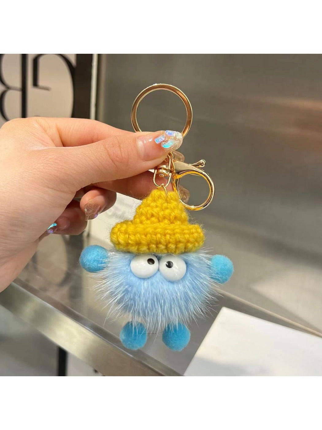 Keypus - Adorable Soot Ball Plush Keychain