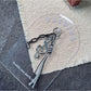 Keypus - Cartoon Style Star and Note Bag Charm Keychain