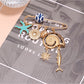 Brovia - Ocean Theme Starfish Charm Alloy Brooch