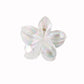 Beau - Plastic Flower Petal Lacquer Finish Claw Clip