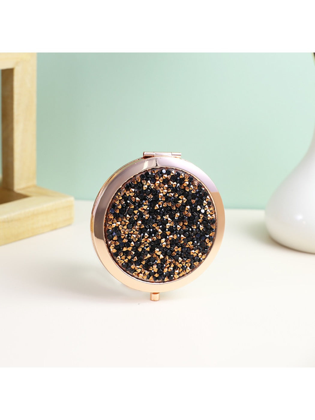 Mirroray - Sparkling Round Makeup Mirror